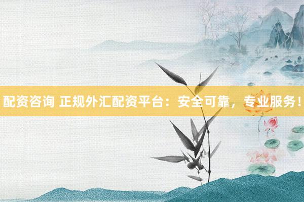 配资咨询 正规外汇配资平台：安全可靠，专业服务！